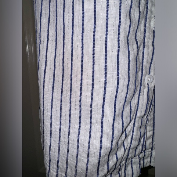 Tommy Bahama Coastalina Cabana Stripe Sleeveless Shirt size S - Picture 7 of 14